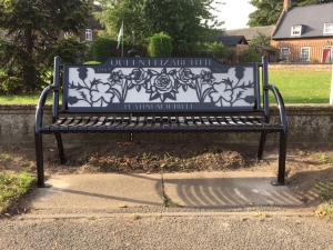 Queen's Platinum Jubliee Bench